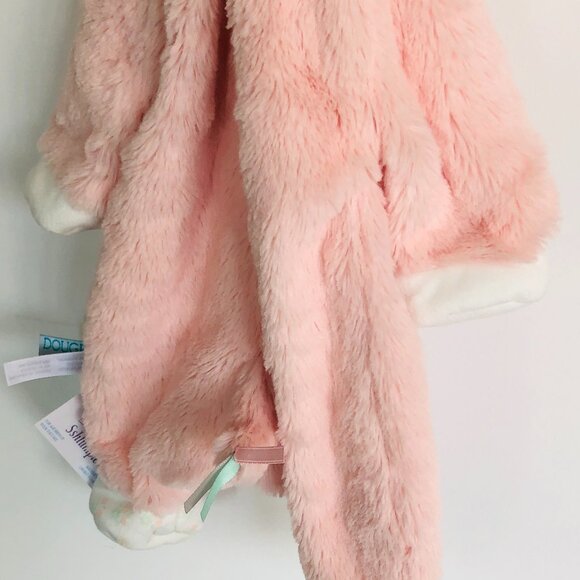 New w/Tag Douglas Baby Sshlumpies Pink Elephant Security Blanket Lovey - Picture 8 of 11